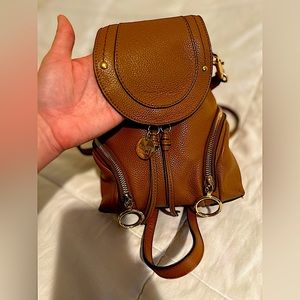See By Chloe mini backpack/ perfect condition